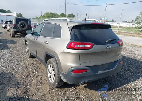 2017 Jeep Cherokee Latitude 4X4 from USA, damaged, VIN 1C4PJMCS4HW575646